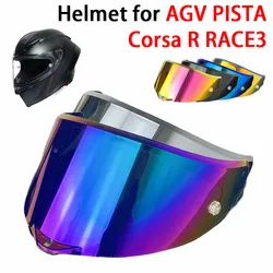 PISTA GP RR Helm Vizier voor AGV PISTA CORSA R RACE3 Schild Uv-bescherming Voorruit Casco Moto Accessoires