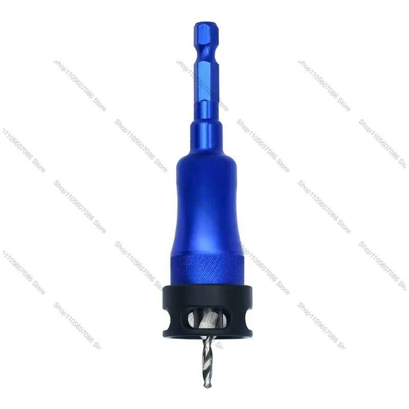 2.8Mm Countersunk Hole Limit Drill Bit Three-edge Depth Adjustable Woodworking Positioning Drill Reaming Step Cone Hole