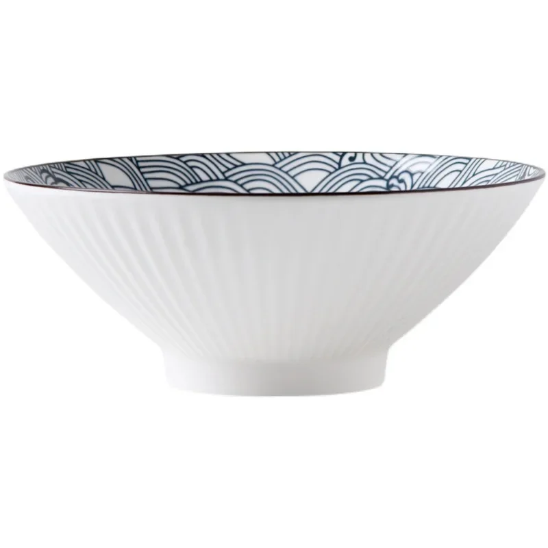 8-Inch Ramen Bowl Ceramic Bowl Japanese Style  Bowls Kitchen