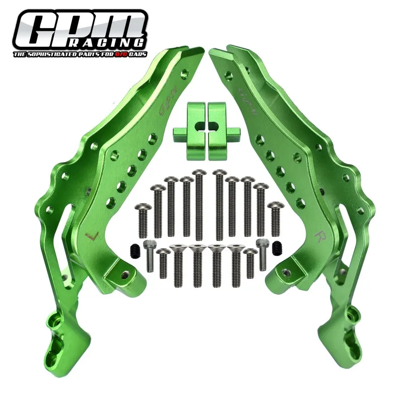 LOSI 1/10 Baja Rey, LOSI 1/10 Rock Rey용 GPM 알루미늄 후방 충격 타워