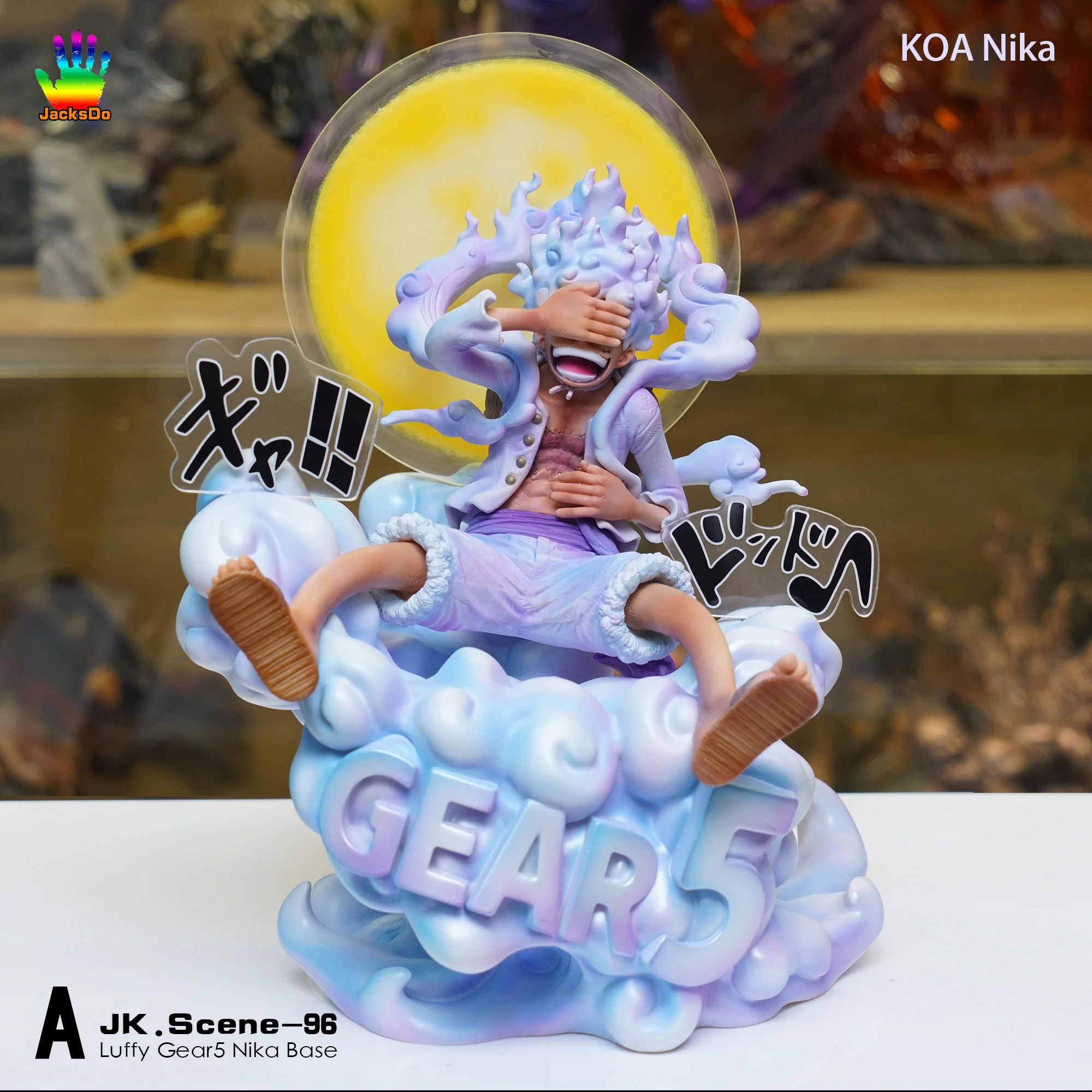 

Luffy Gear5 Nika Base One Piece Monkey D. Luffy Scene Accessories One Piece Figure Model Accessorie Collect Model Combined Parts