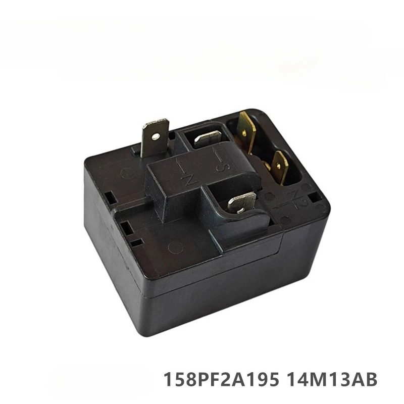 

Подходит для стартера компрессора холодильника 158PF2A195 14M13AB, защитный клапан-бабочка для стартера.