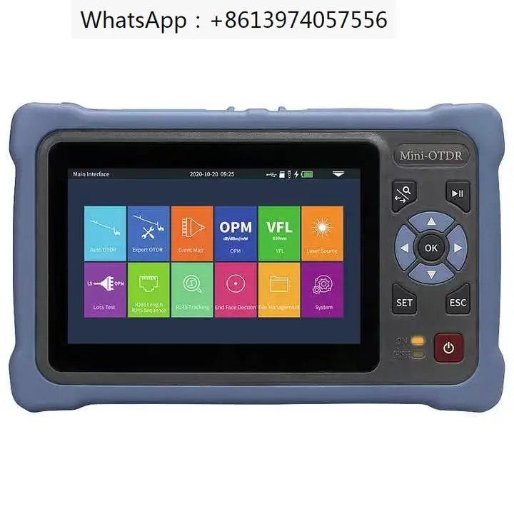 1310/1550/1650nm NK4000 FTTH Optical Fiber Tester Mini Optical Time Domain Reflectometer Fiber Optic OTDR