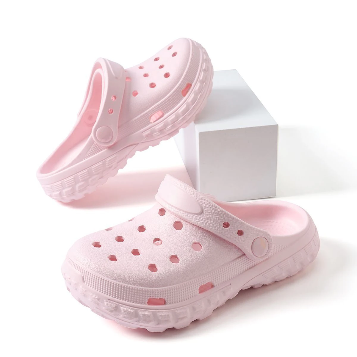 

Easy Clean Kids Flat Sandals Summer Breathable Convenient Care Daily Casual Playing Footwear