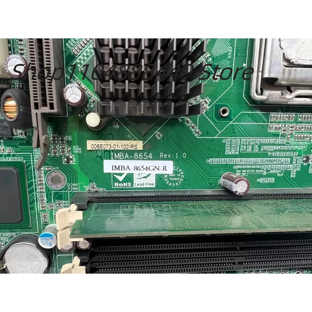 IMBA-8654 REV:1.0 Industrial control motherboard IMBA-8654GN-R