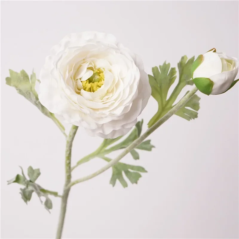 5 Stück Künstliche Feuchtigkeitsspendende Tautropfen-Lotusblumen mit Echtem Touch, Brautstrauß, Hochzeitsdekoration, Künstliche Lotusblumen für Party, Blumendekoration für Zuhause – Detail 2