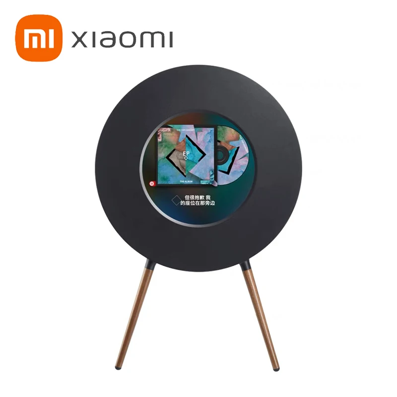 MORROR ART Album Lyrics Speaker R1 Standard Real-time Cover Sharing Audition Feast Bluetooth 5.0 AG HD Screen Loud HIFI Lyric