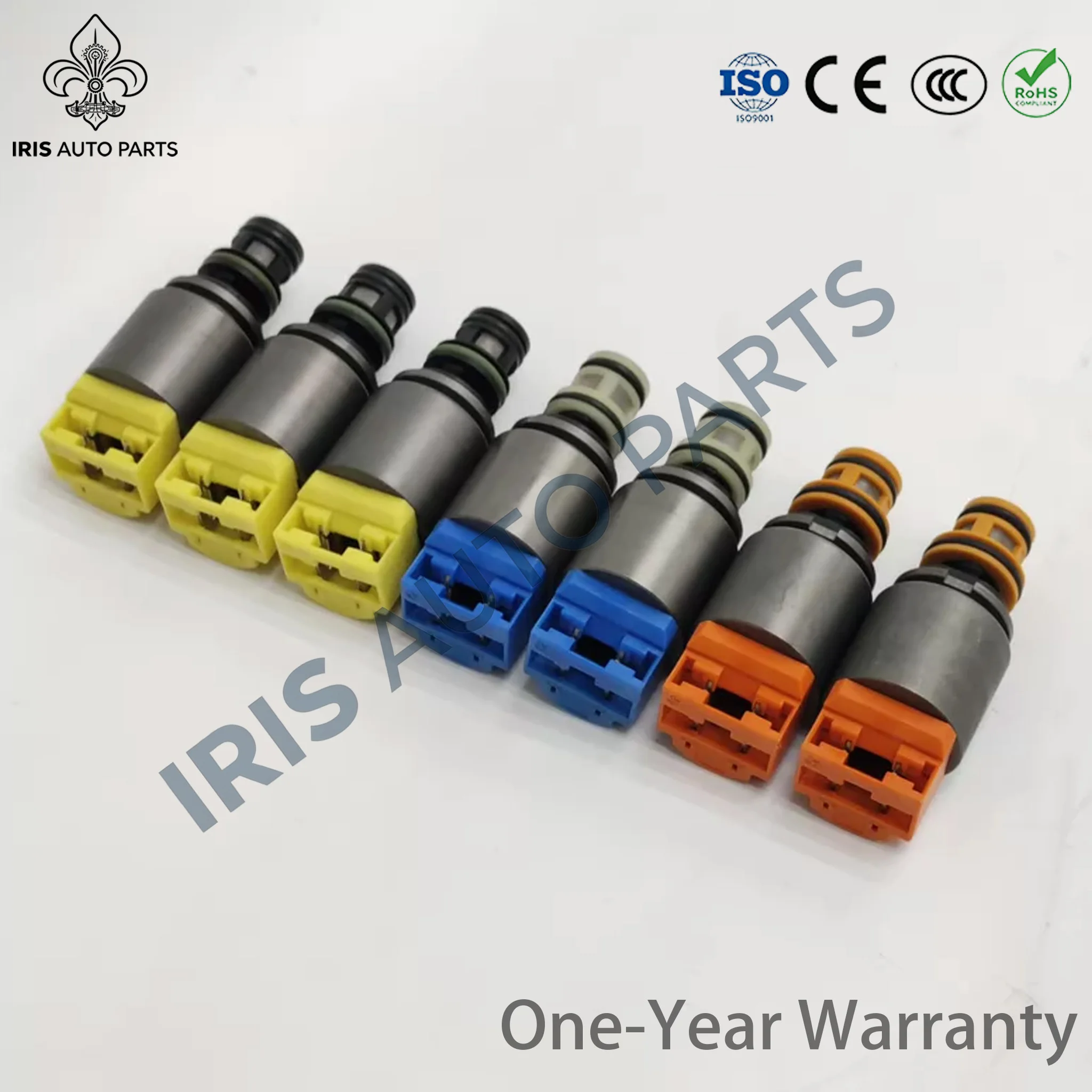 6HP21 6HP28 1068298046 For Audi A6 A8 Q7 BMW X3 X5 Jaguar Land Rover Transmission 100% Original Solenoid Valve 7 Kit