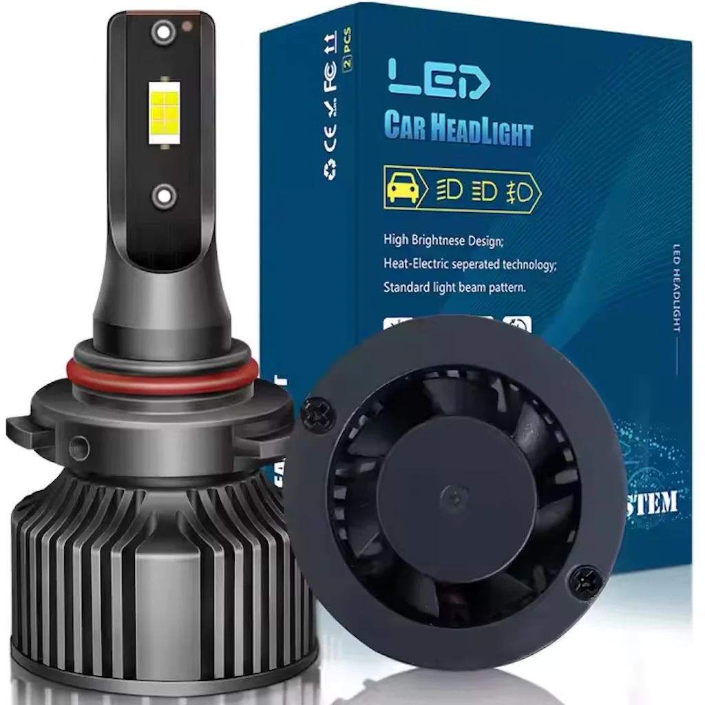 

2PCS 80W H7 LED Headlight Bulb, 12V/24V Universal Fit for Truck Bus SUV, Also Compatible with H4 H11 9005 9006 9012 H13