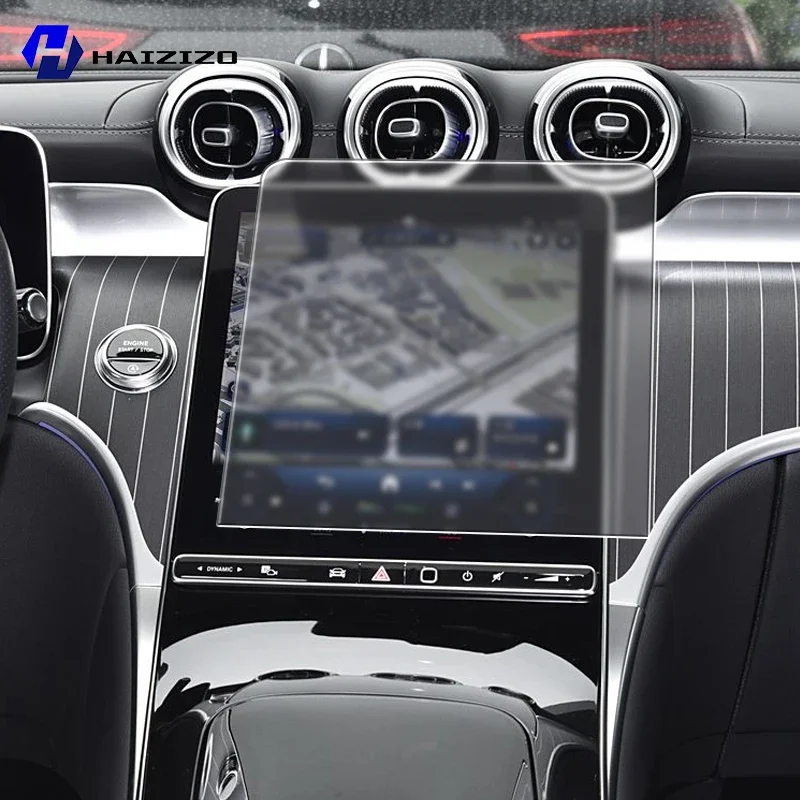 

For Mercedes-Benz GLC X254 C254 2023-2025Tempered Glass Car Navigation Screen Protector Film Dashboard Monitor Screen Protective