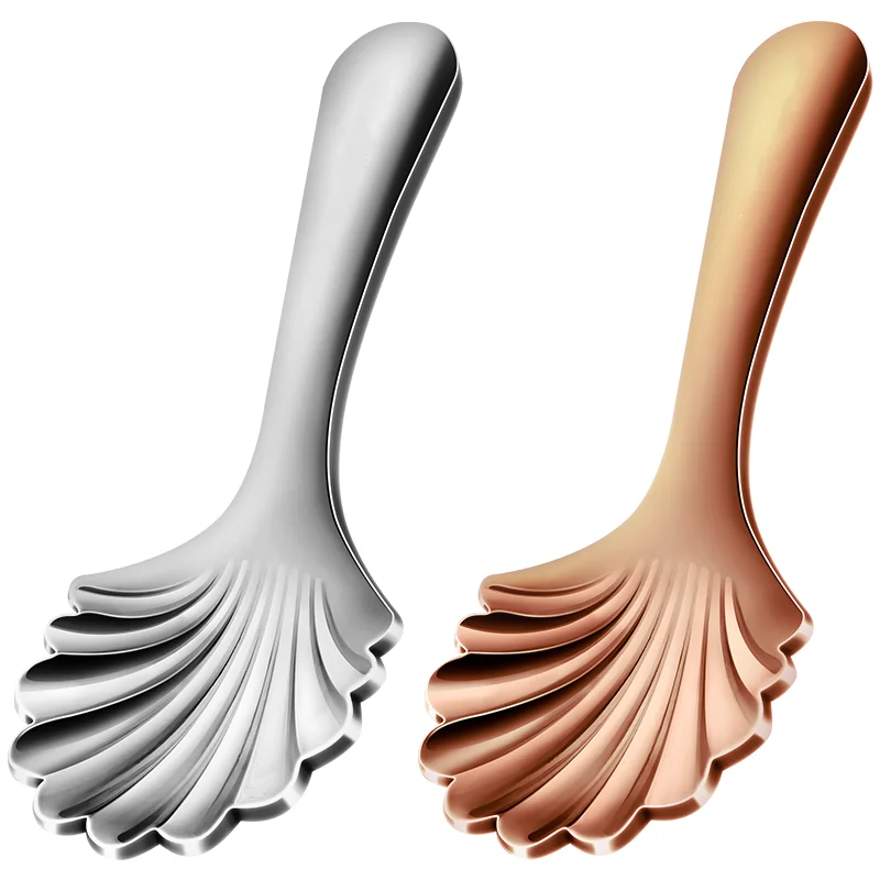

LFGB Certificate 304 Stainless Steel Dessert Spoon Cute Flower Ladle for Mousse Cake Ice Cream Pudding Tool for Home Party