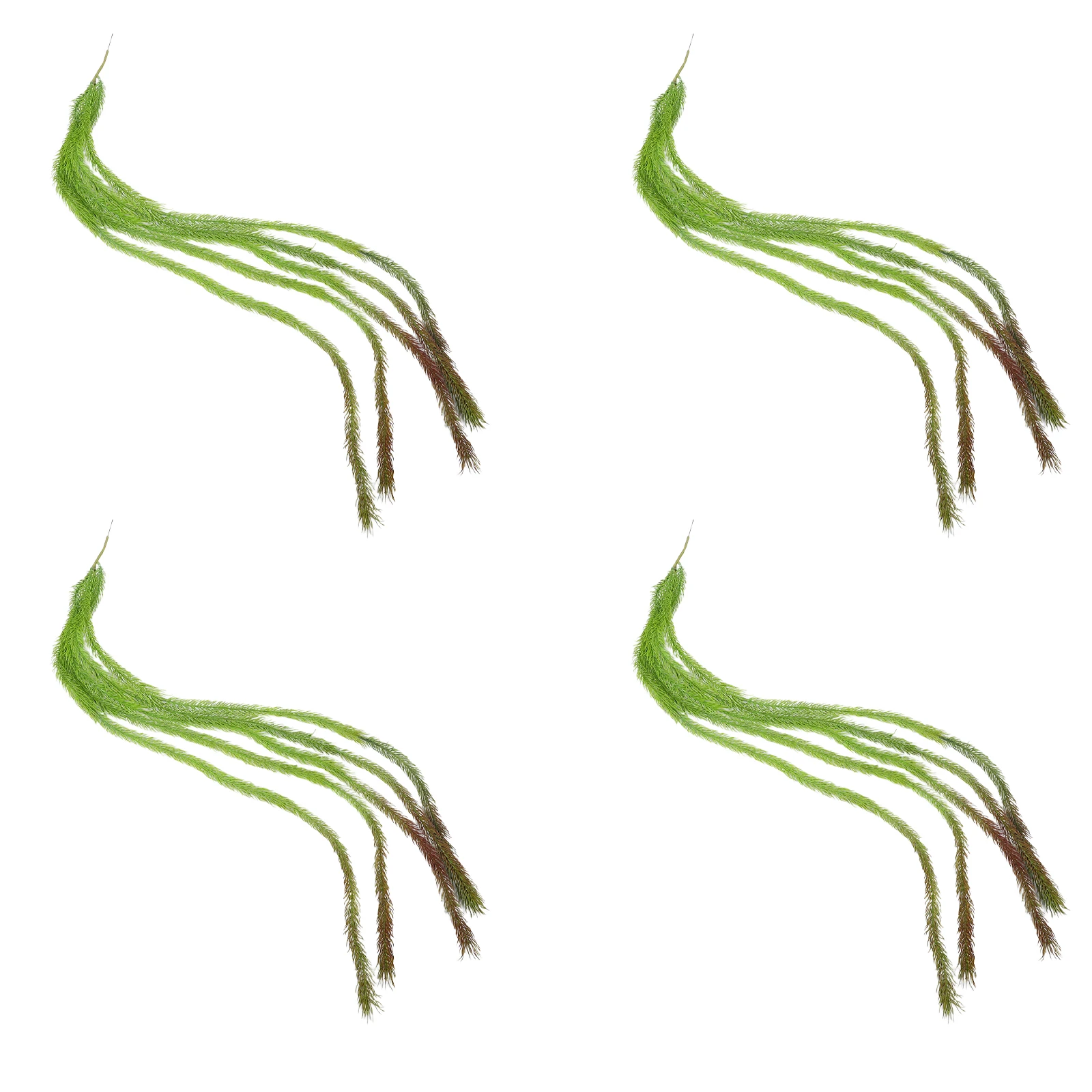 

4 Pcs Simulated Willow Vine Branches Faux Greenery Stems Garland Fake Artificial Plastic Vines Decor