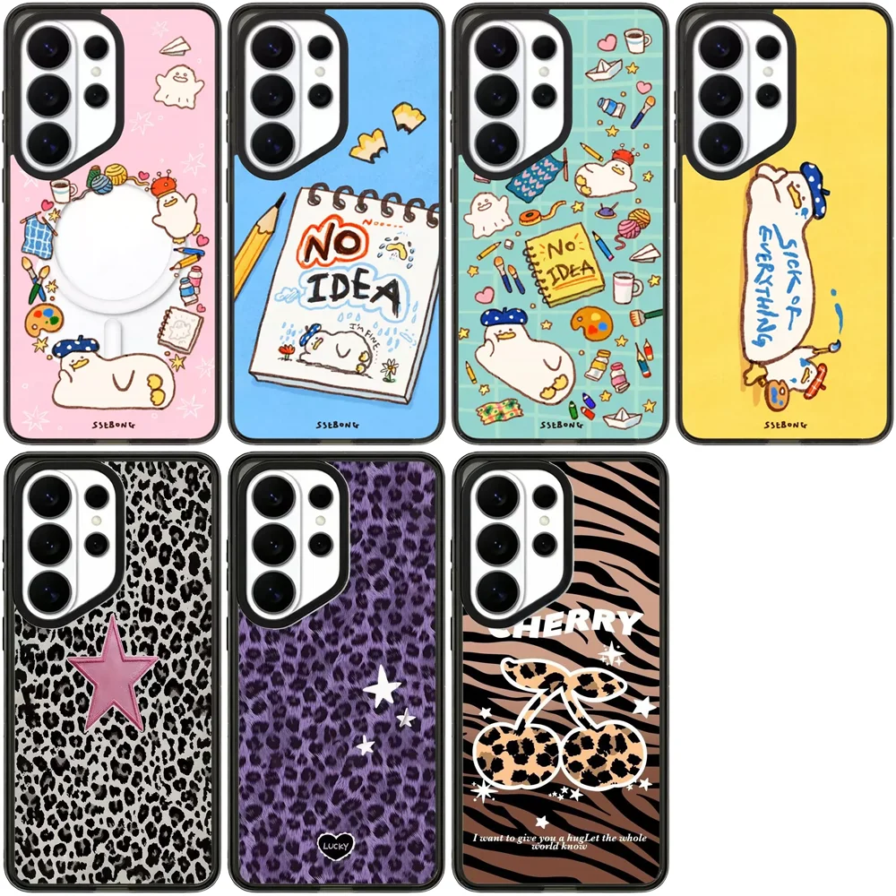 6081164 Acrylic Case for Samsung Galaxy S26 S25 S24 S23 Ultra S26U S24+ S25+ S26 Plus Protective Case