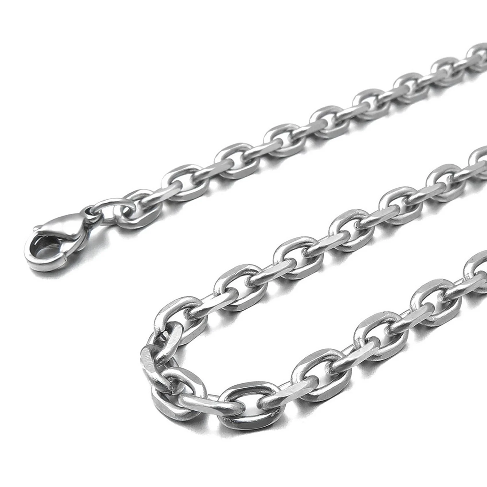 

5X Stainless Steel Pendant Necklace CZ Red Dragon Claws Bead Gothic Men ,23 Inch Chain Multi-Purpose