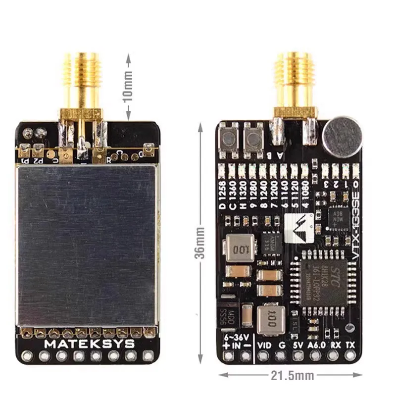 Matek Video Transmitter Receiver 1.2/1.3ghz Ant-Y1240/Vtx/Vrx Attachment Modify Outdoor Alternative products are not original