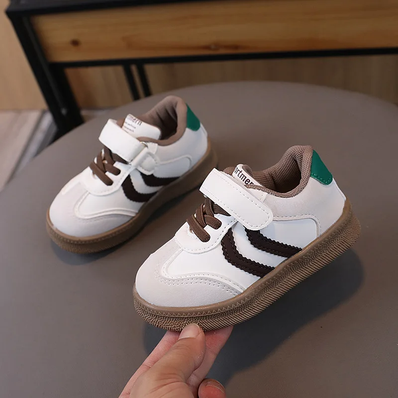 Childrens Shoes 2024 Autumn New Casual Shoes for Boys and Girls Anti-slip Sneakers Soft Bottom Toddler Baby Kids Wakling Shoes