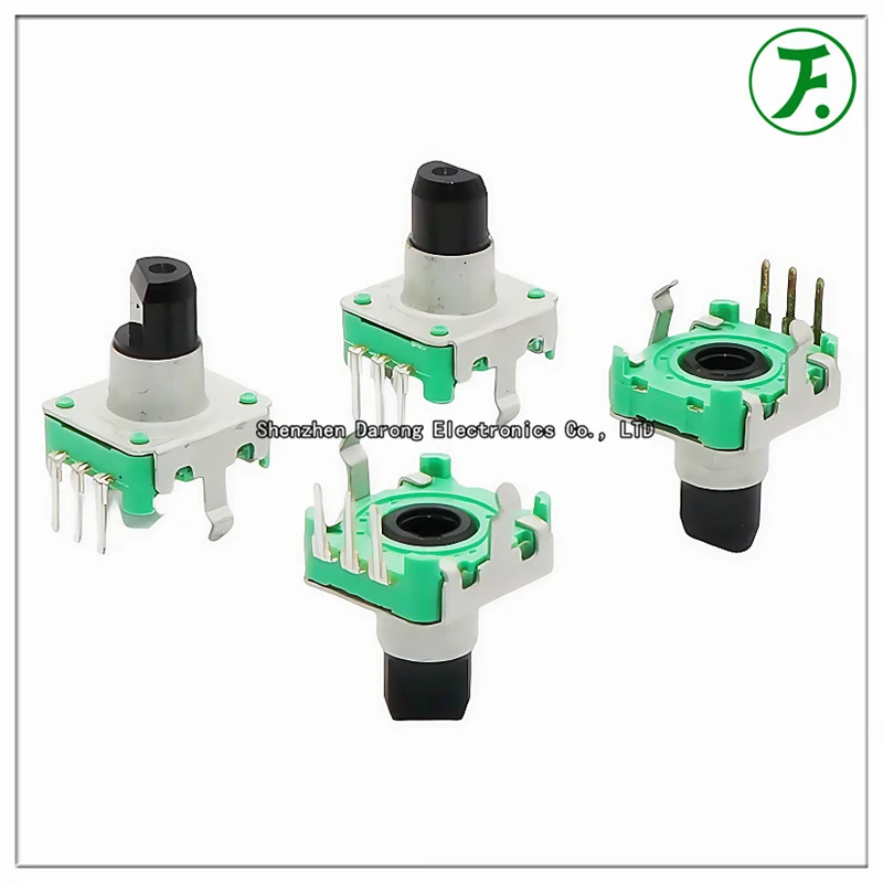 Taiwan Fogo EC12 infinite rotary encoder plastic shaft volume potentiometer half shaft 10MM 3 pin without switch