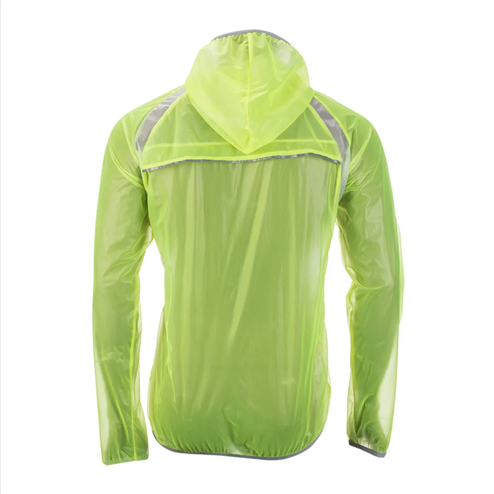 

1Pcs Cycling Raincoat Waterproof Reflective Breathable Lightweight Rain Poncho for Outdoor Riding Hiking Camping All Seasons