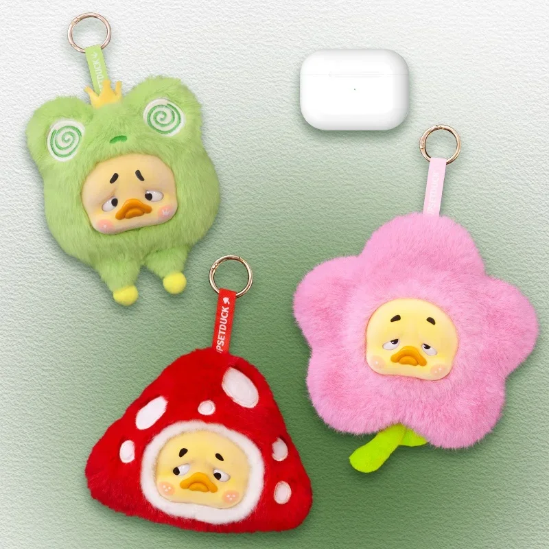 Upsetduck caixa cega fable rebels pato série fone de ouvido saco moeda bolsa anime boneca periférica pingente crianças brinquedo aniversário personalizado