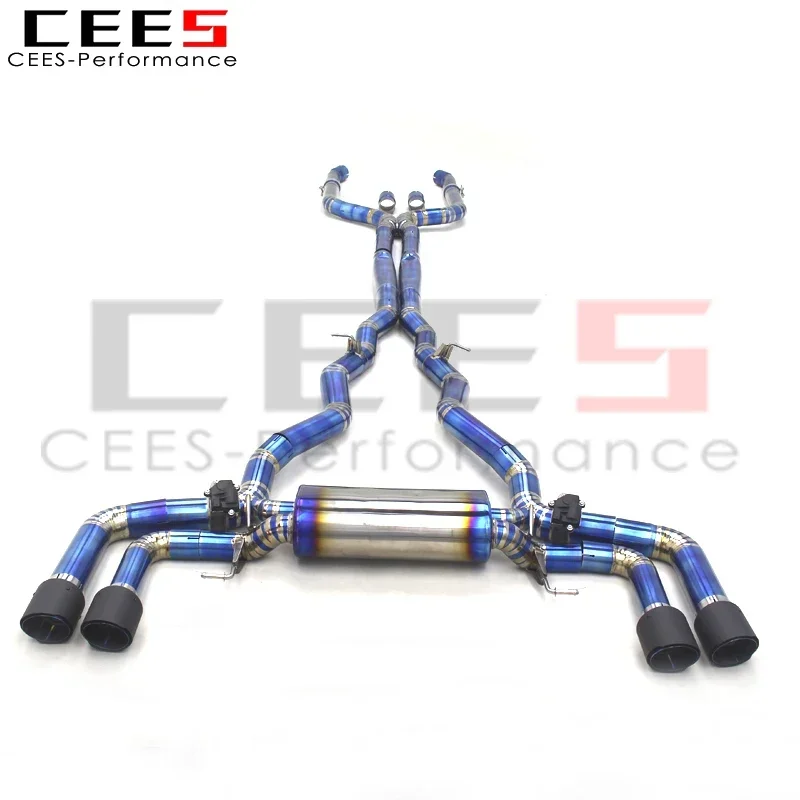 CEES Tuning Exhaust Catback System for BMW M850/M850i Alpina B8 G14 G15 G16 4.4TT 2020-2023 Performance Titanium Car Exhaust