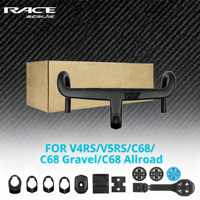 RACE CC.01 Road Bicycle Integrated Carbon Handlebar Full Internal Cable Routing 370mm-430mm Cockpit for V4RS V5RS C68