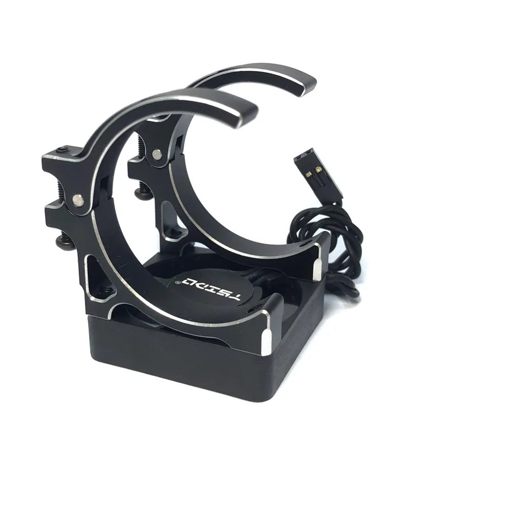 RC Motor Holder Cooling Fan 40mm 30mm Aluminum Holder for 1/10 1/8 RC Car 540 550 3650 3660 4068 4082 4092 4074 4274 4268 Motor