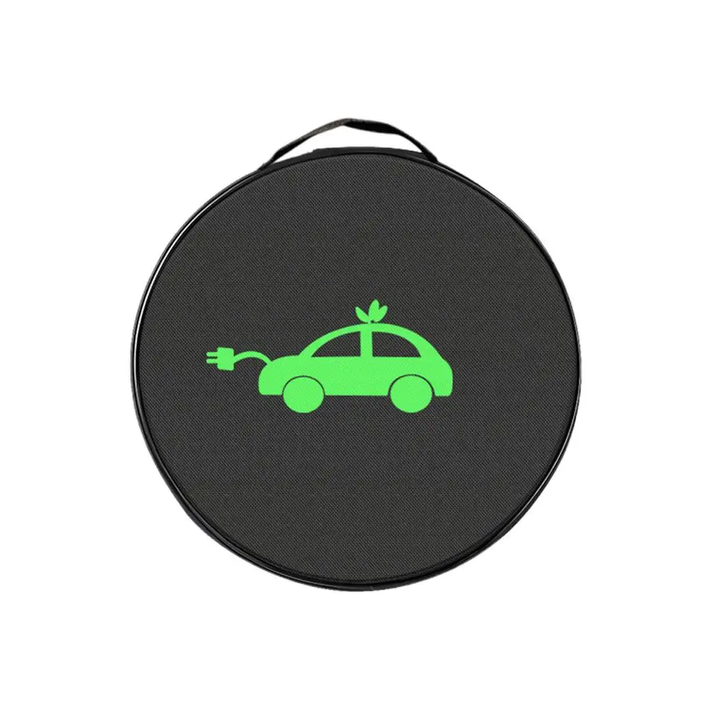 Jumper Cable Bag Cable Storage Electric Car Charger Bag Storage Cable Cable Car Bag Charging Ev Carry Ev Organize J0w4