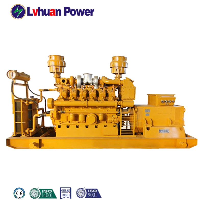 30kw 50kw 100kw 200kw 300kw 500kw 1000kw 1.5MW Methane Gas Power Generator Set Biogas Generator From Original Gas Engine