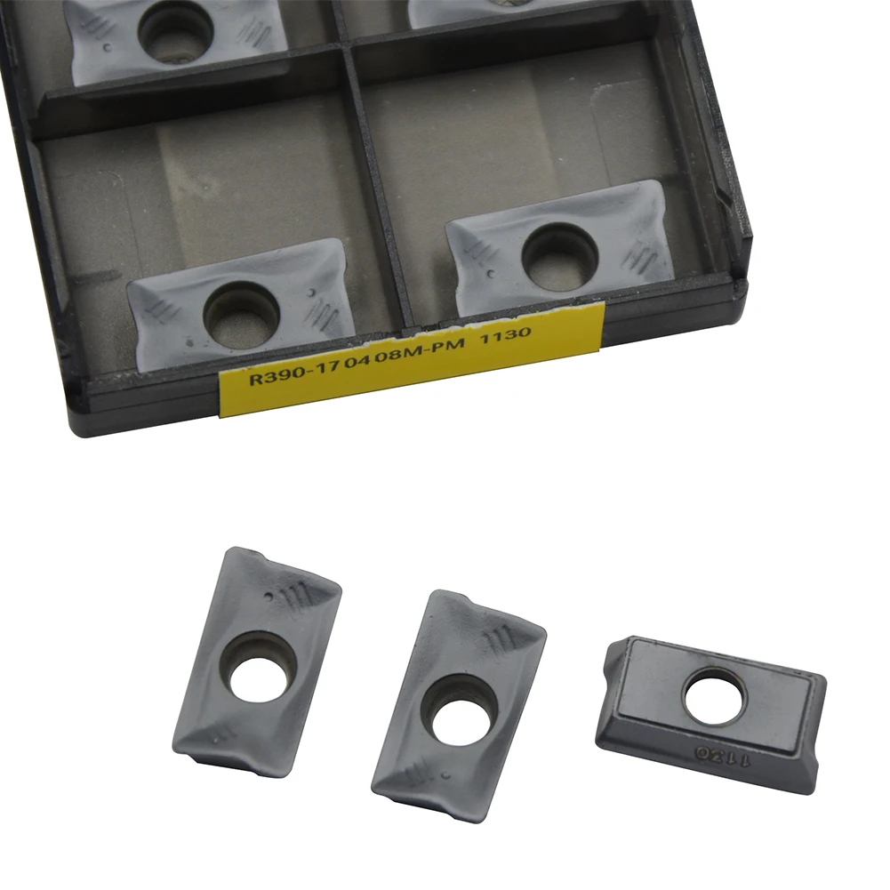 1 Box (10pcs) R390-170408M-PM1130 High-quality CNC Carbide Inserts
