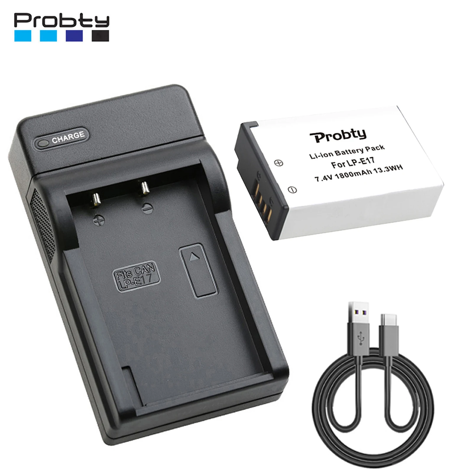 1800mAh LPE17 LP E17 LP-E17 Battery + LED Charger for Canon EOS 200D M3 M5 M6 750D 760D T6i T6s 800D RP Kiss X8i SL2