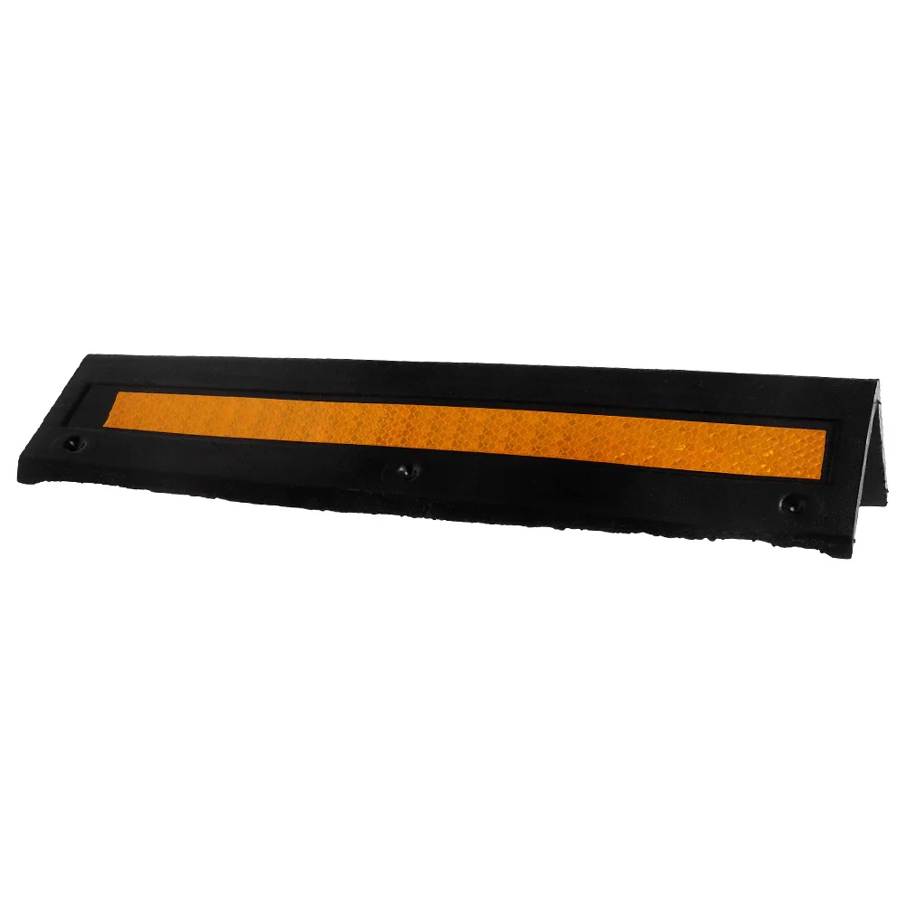 

Rubber Corner Guard Reflective Strips Parking Lot Protector Wall Vehicle Impact Cushion Bumper Heavy Duty Stopper Safety Shield
