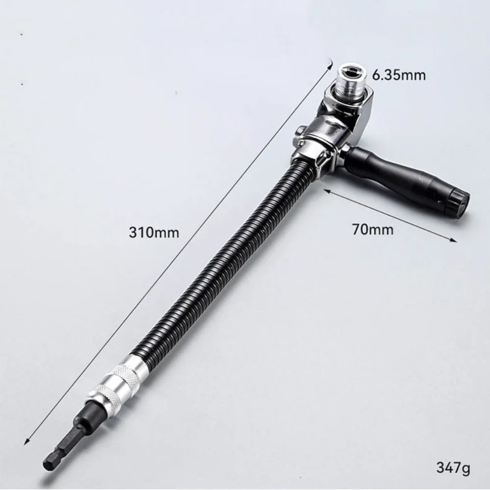 

Durable 6.35mm Screwdriver Holder Bit Alloy Steel Black Bit Corner Grinding Accessories Self-Locking Power Tool Parts