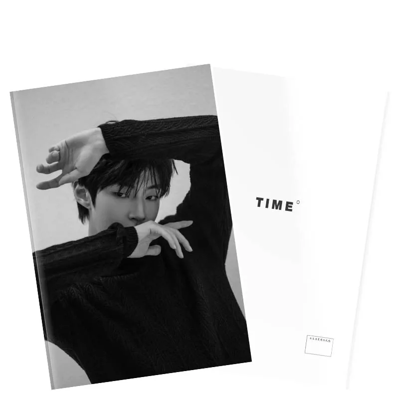 Series2 59pages In-yeop Hwang Photobook Set With Poster Lomo Mini Card Sticker Badge Standee Key-chain Bookmark Photo Album Book