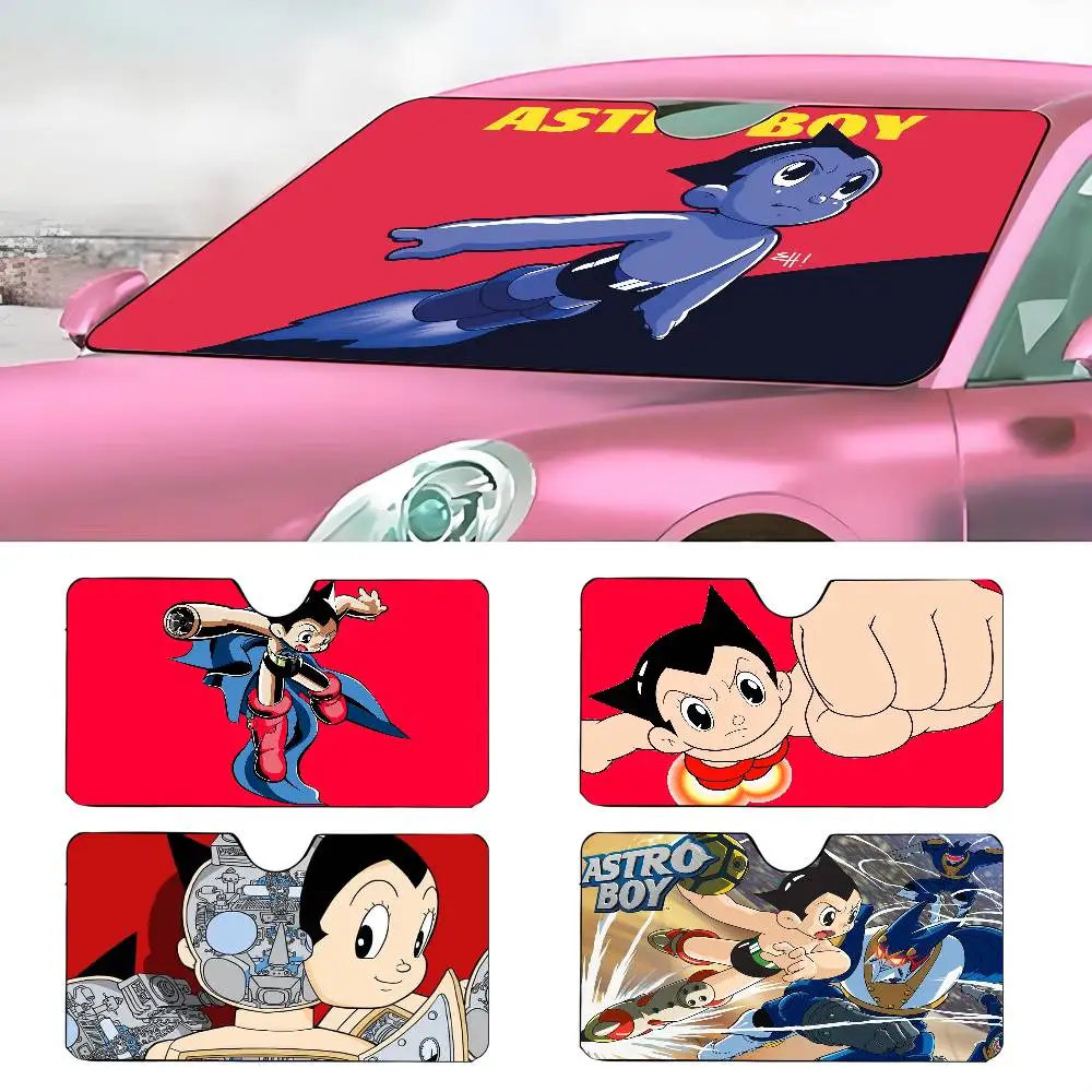 

Cartoon A-AstroS B-BoyS Car SunShade Windshield Anti-UV Protection Front Sun Shade Cooling Protector for Vehicle Interior