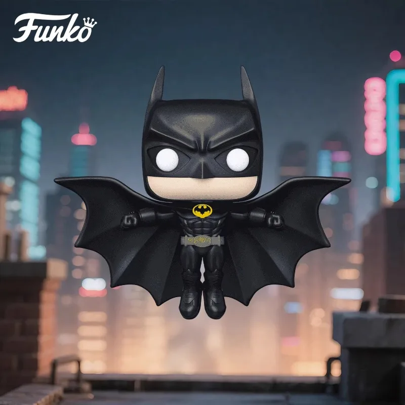 

Подлинное издание FUNKO POP 《Batman 85th Anniversary: Flying Version》Action Desktop Decoration Ornament Model Toys Коллекционная модель