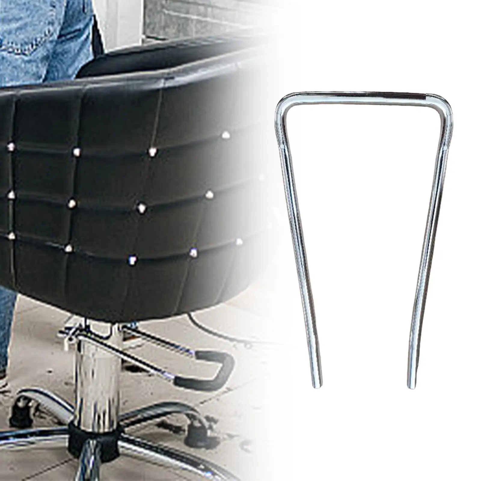 

Barber Chair Foot Lever, Beauty Chair Footrest, Easy to Use Adjustable Heighs Lifting Rod Hydraulic Pump Lifting Rod