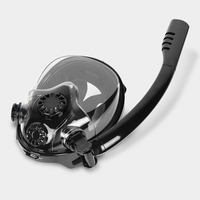 Mini Scuba 0.5L Diving Tank with lungs sub mask, Dive Portable Lungs Kit With Hand Pump Underwater Breathing System