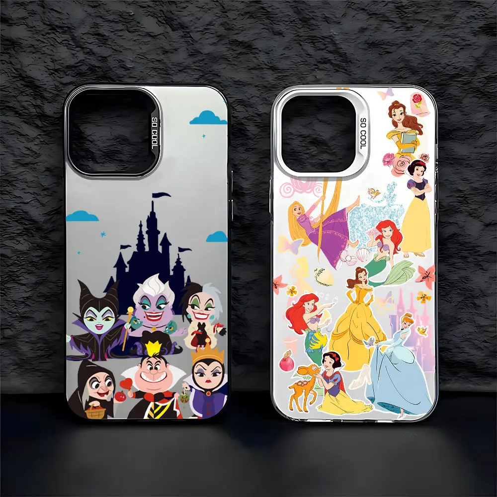 Cute Disneys Princess Dwarfs Case for Samsung Galaxy S24 S23 S22 S21 S20 Ultra Plus FE M31 4G 5G Matte Shockproof Back Cover