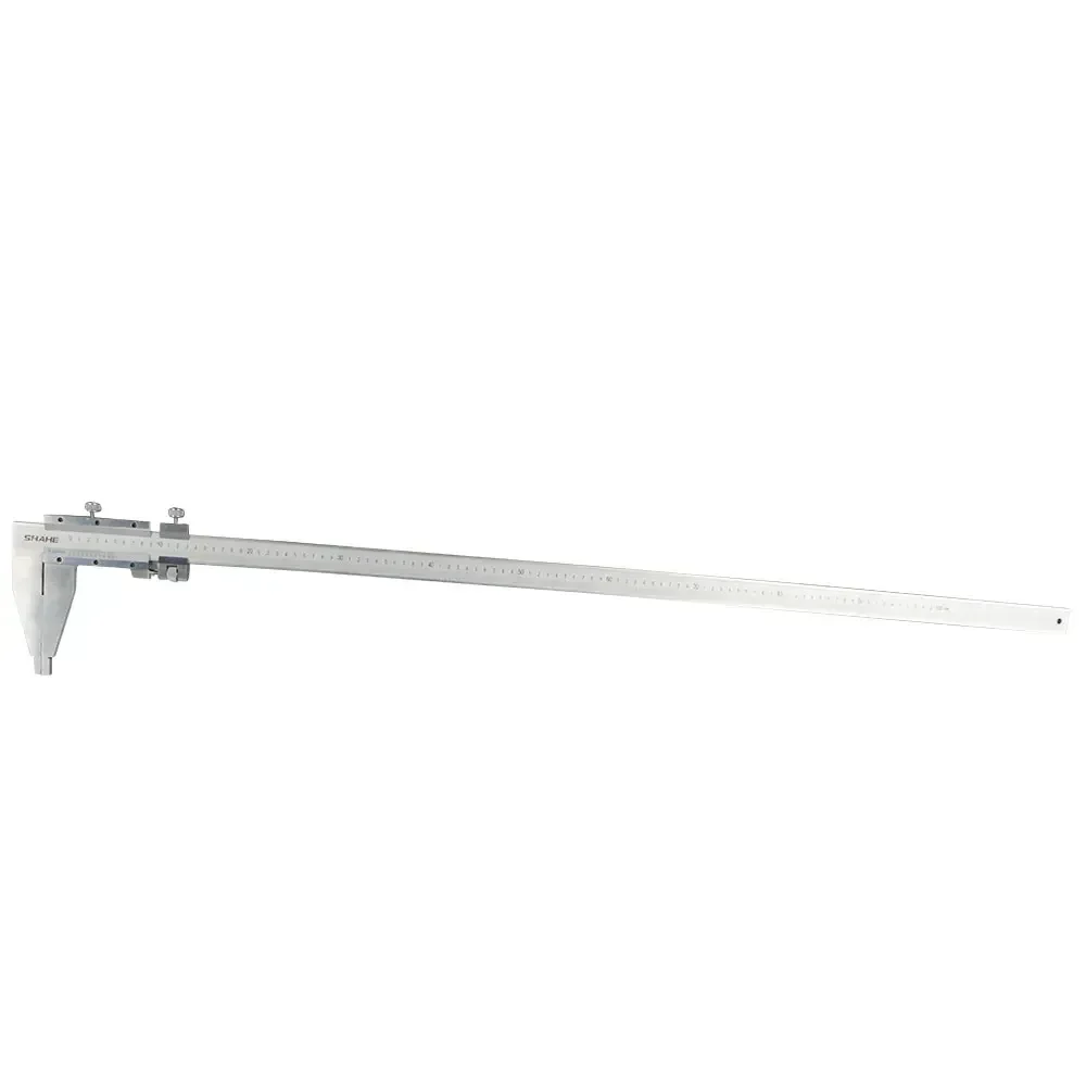 SHAHE Carbon steel Vernier Caliper 1000mm 0.02mm  Precision Measuring Gauge Tool