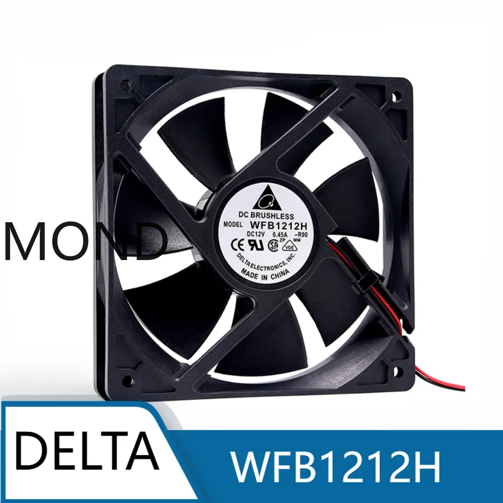 

WFB1212H Delta 12025 12V 0.45A 12CM Power Supply Chassis Cooling Equipment Fan