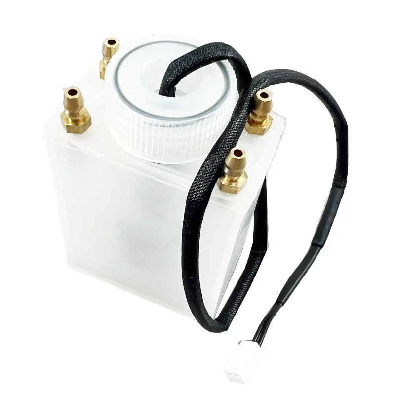 LETOP One Piece 4 Holes Ciss Inkjet Plastic Ink Cartridge For Crystaljet Solvent Printer Machine