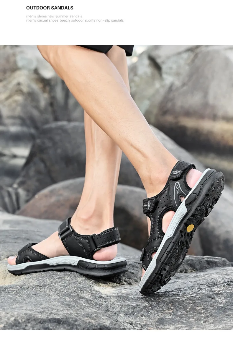 Sommer Herren-Sandalen Lässige Bequeme Sandalen 2025 Neue Designer-Sneaker Leichte Outdoor-Sandalen Strandsandalen Herrenschuhe – Detail 17