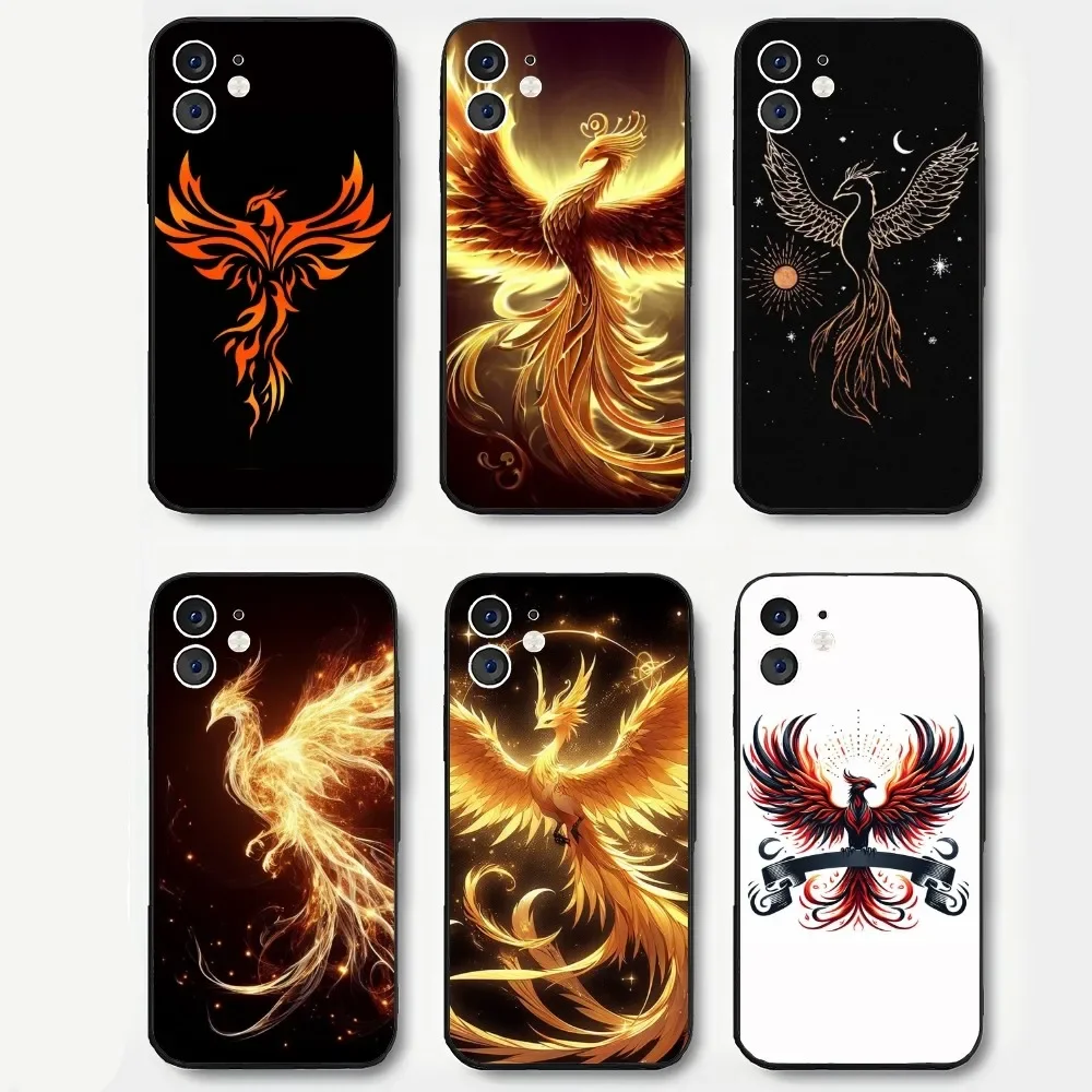 Cool Phoenix Nirvana Phone Case Silicone Soft For IPhone 16 15 14 13 12 11 Plus Pro Max Plus