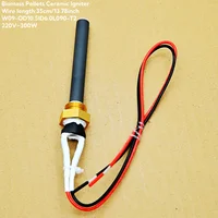 Encendedor de pellets de cerámica G3/8, 220v, 300w, accesorios de cocina, encendido rápido, resistente a altas temperaturas, varilla de encendido duradera
