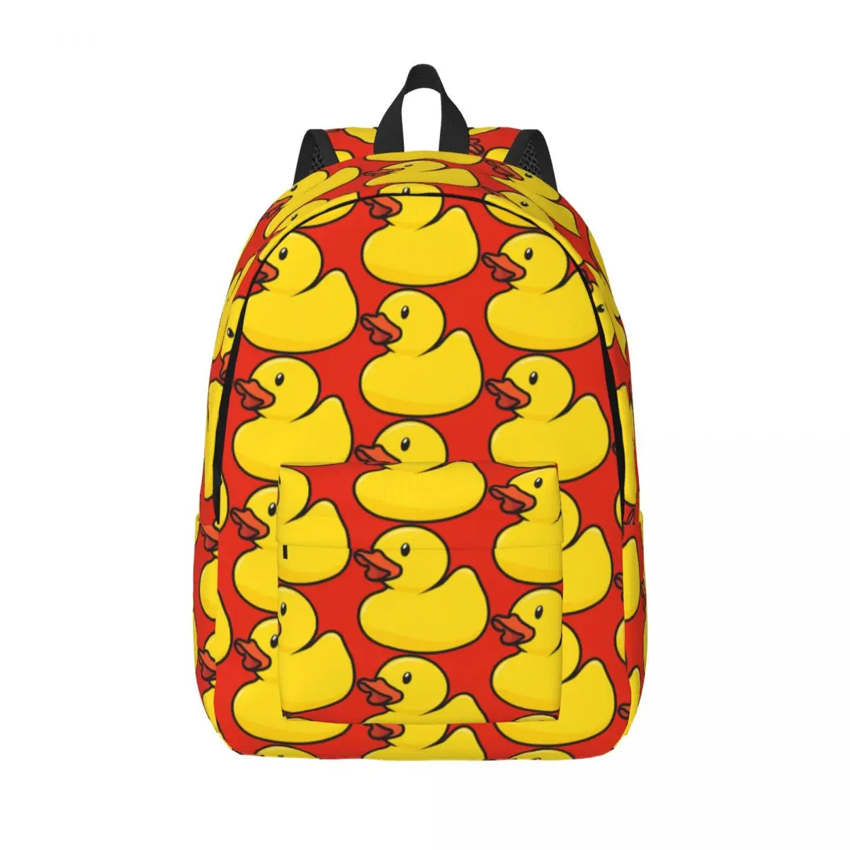 

Милый классический резиновый рюкзак для мальчиков и девочек, детский школьный рюкзак, холщовый рюкзак с желтой уткой, детский сад, сумка для начальной школы, дорожная сумка