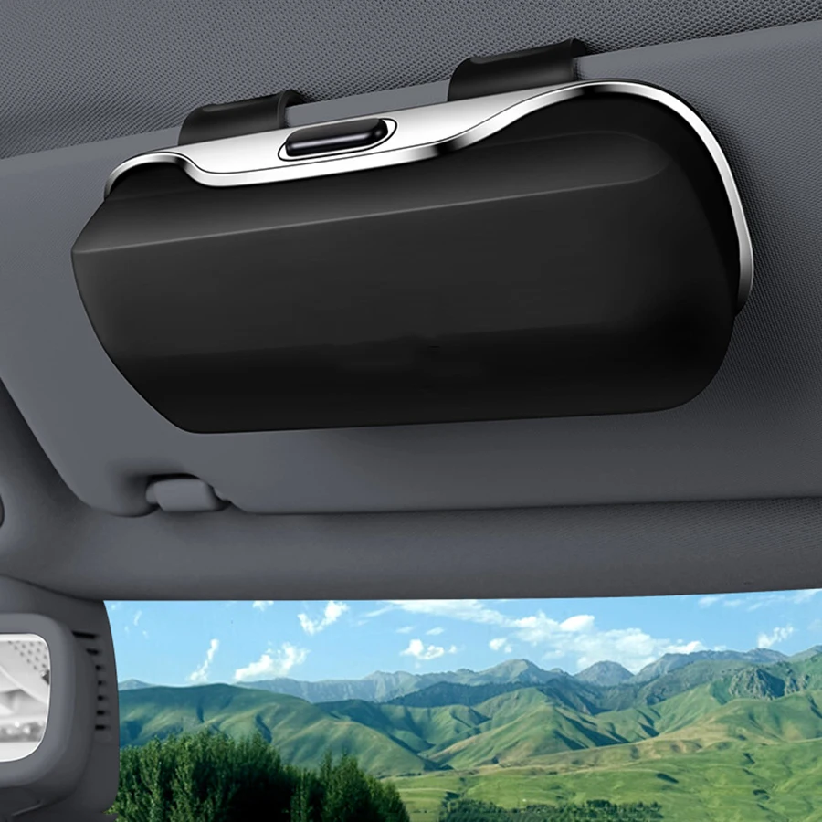 Estuche portalentes para gafas de sol del coche – Conductor y copiloto - imagen 5