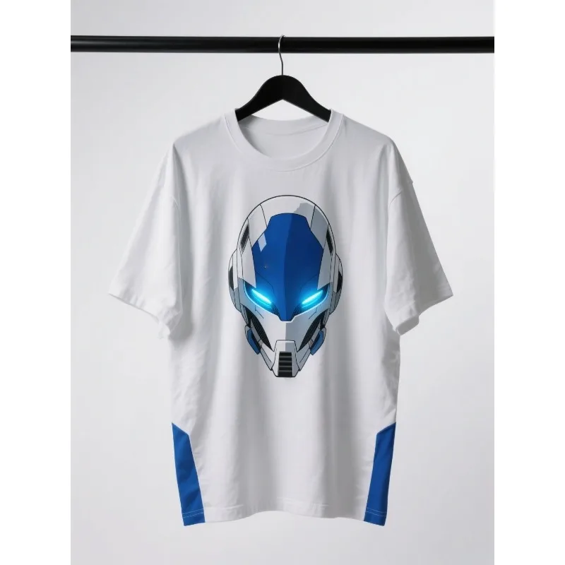 

MOTO-Fast — сушильная футболка для взрослых, яркий дизайн шлема меха с 3D-принтом