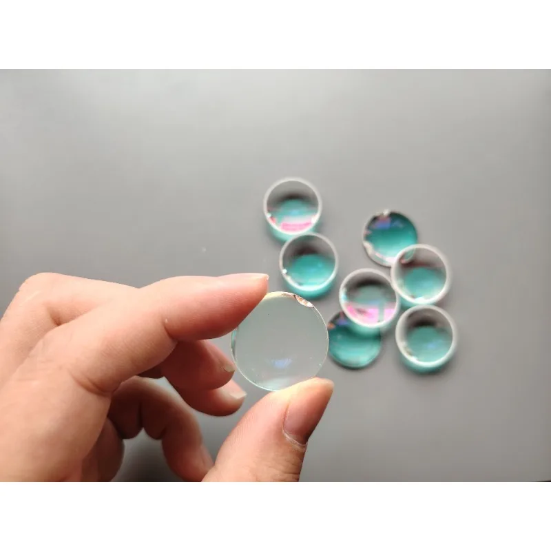 8pcs Diameter 25mm Defective Coating Concave-Convex Prism for DIY Decoration Photo Prop