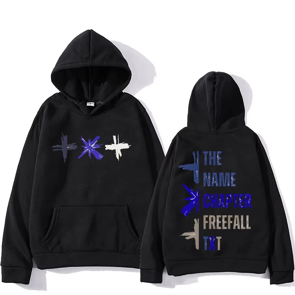 

The Name Chapter Hoodie Music Album with Hooded Fleece Punk Sweatshirt Long-sleeved Long-sleeved Gothic Clothing Unisex Hoody