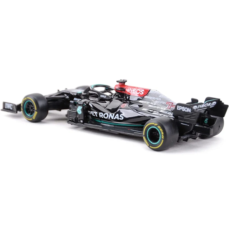 Bburago 1:43 F1 W12 Hamilton #44 Bottas #77 Mercedes-AMG Racing Model Simulation Car Alloy Toy Collection Gift